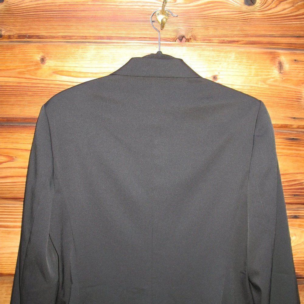 NWOT Black Classic 4 -Button Blazer Jacket Italy - Picture 5 of 7